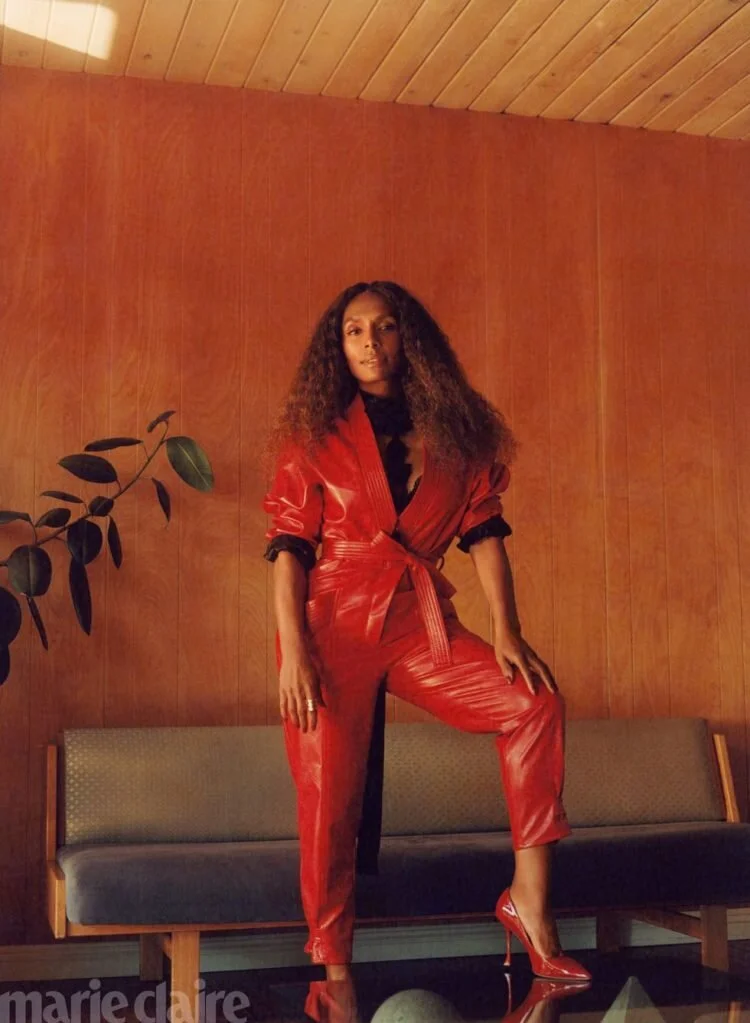 Janet Mock Makes Trans Beautiful in Marie Claire US August 2020